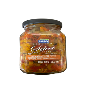 Sardo Yellow and Roasted Red Peppers (330G)